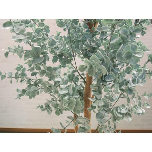 ミニ ユーカリツリー 70cm (造花 観葉植物 インテリア 造木 人工 オブジェ ディスプレイ 置物 おしゃれ 室内 フェイク アイテム)の画像