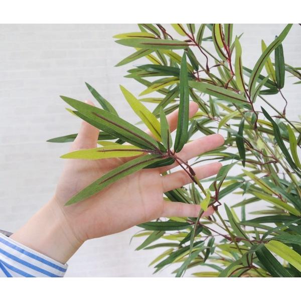 人工の竹 180cm (造花 観葉植物 インテリア メダケ 1.8m バンブー