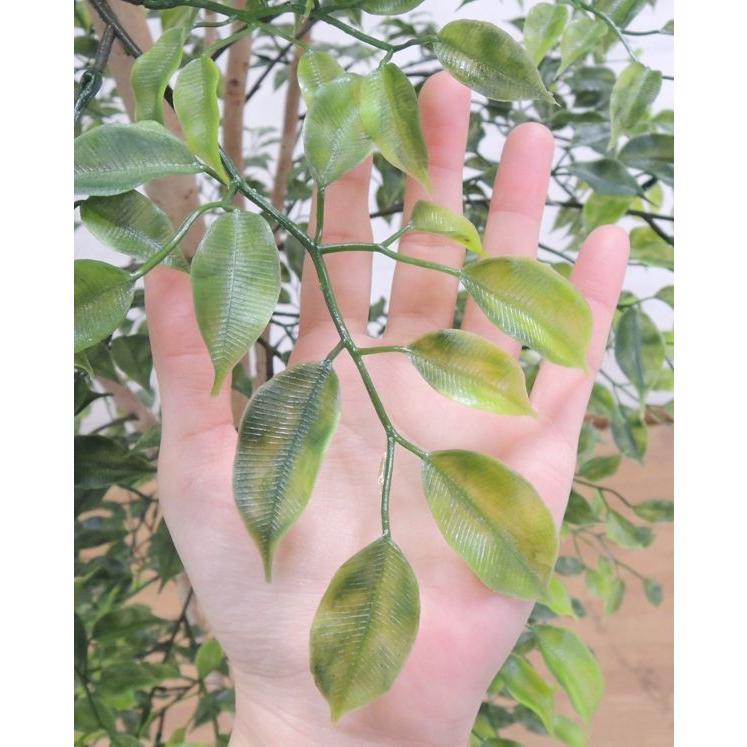 小さい葉っぱの木 150cm (フェイクグリーン リアル 店舗 中型 人工観葉