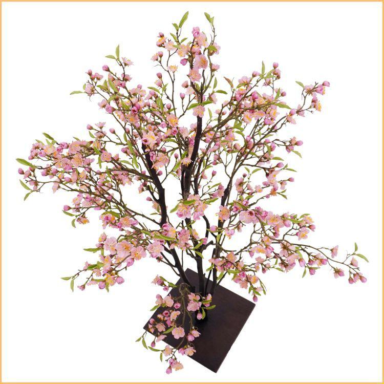 梅の木　置物 梅 の木 100cm (ウメ 造花 インテリア 観葉植物 人工 和風