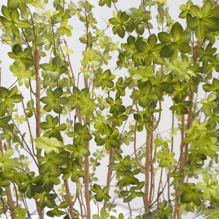 ドウダンツツジ パーテーション 160cm 下草装飾付 (フェイクグリーン