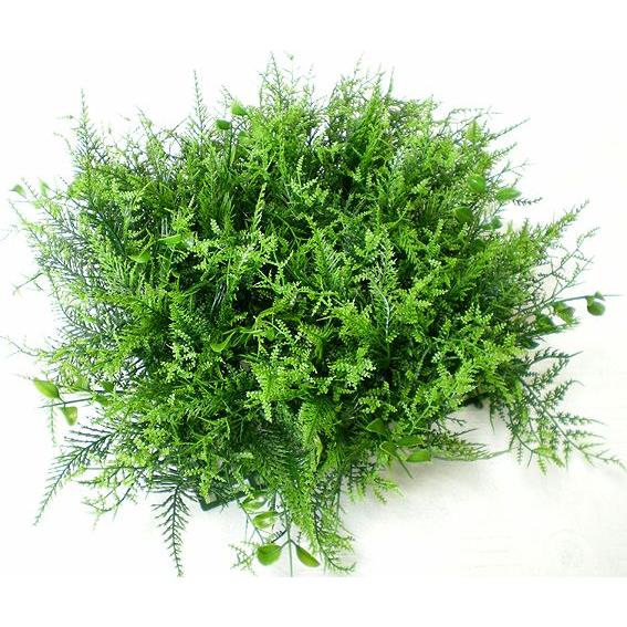 人工芝 ルーカスミックスリーフマット (2枚)(造花 人工 草 芝草 緑であること つや消し)