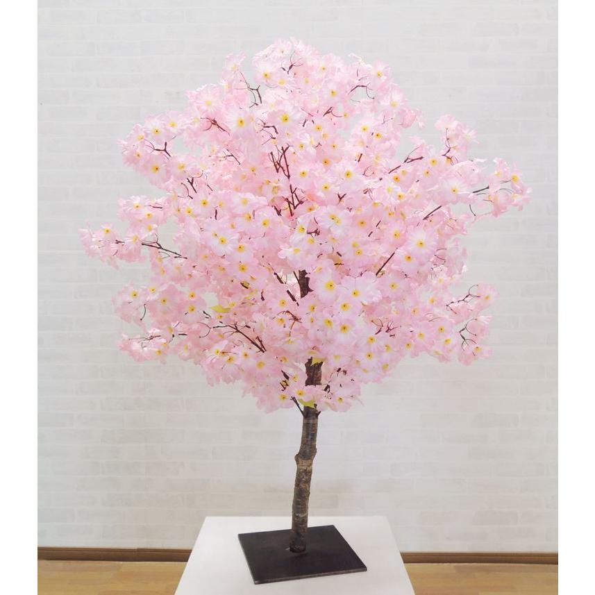 桜 120cm (サクラ フェイクグリーン リアル 店舗 ミニ 人工観葉 