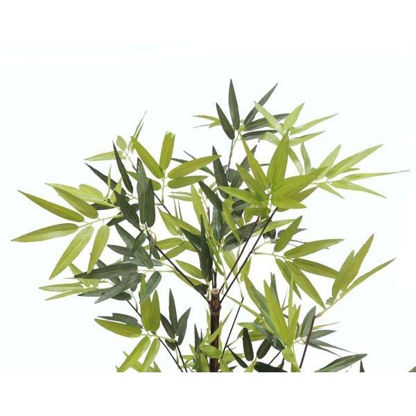 黒竹 3本立て 100cm (造花 人工観葉植物 バンブー 和風 おしゃれ 造園 庭園 坪庭 インテリア クロタケ) 造花 インテリア