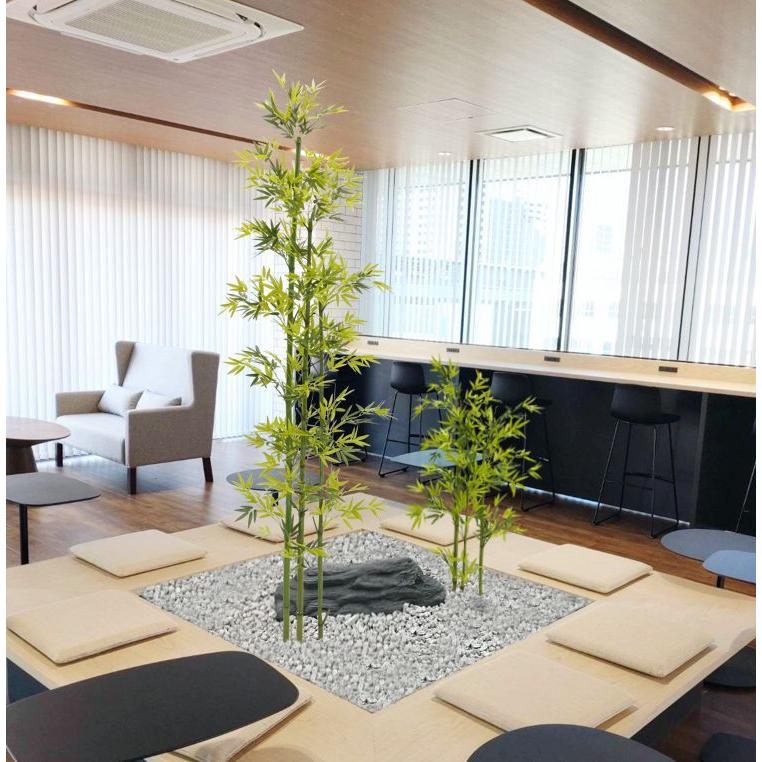 人工観葉植物 ユッカ ロストラータ ポット 120 （1個入り） MIRAKANA
