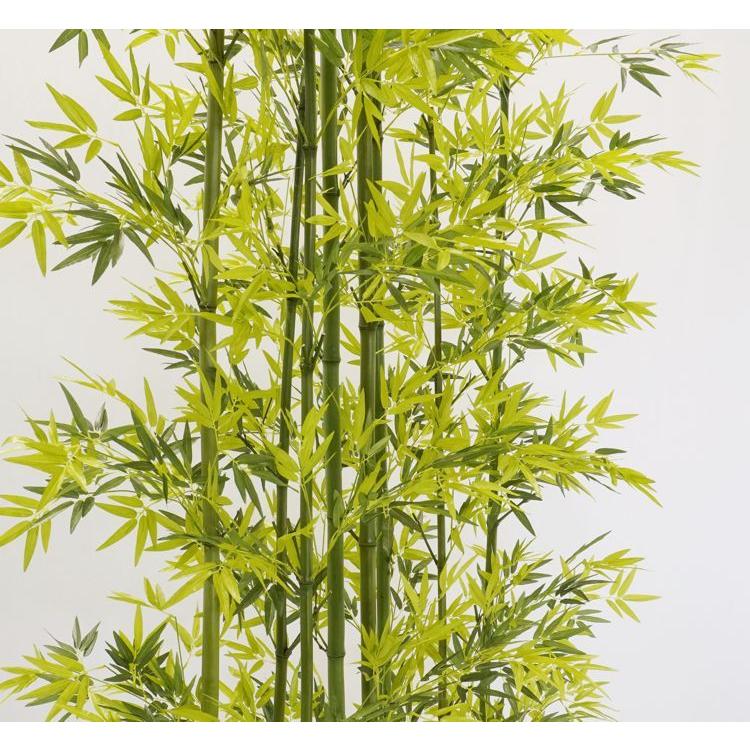 青竹 8本立 パーテーション 210cm (人工竹 造花 インテリア 和風 庭