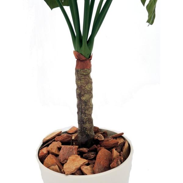 スプリットフィロプラント (モンステラ インテリア グリーン 造花 観葉植物 フェイク 鉢植え 室内 おしゃれ 装飾 120cm)の画像