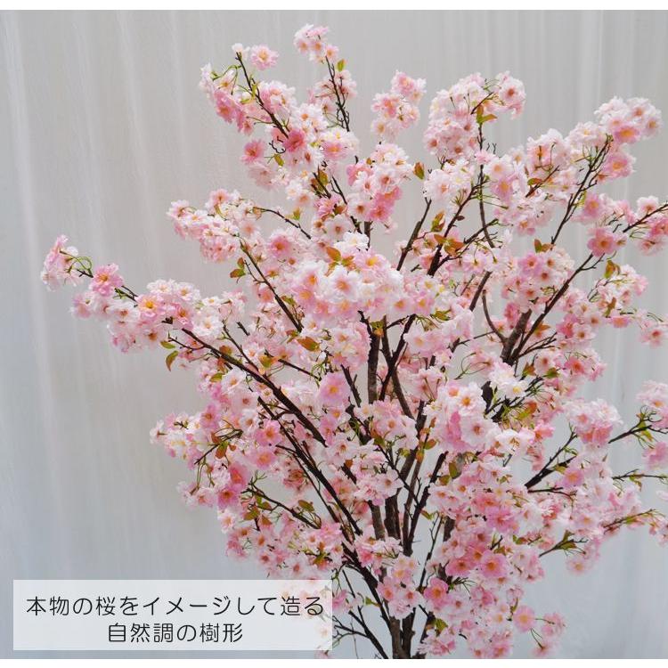 さくらの木 210cm 桜 造花 インテリア 観葉植物 サクラ 春 おしゃれ 室内 大型 装飾 植栽 Amj0409 210 造花観葉植物専門店ビワールデコ 通販 Yahoo ショッピング