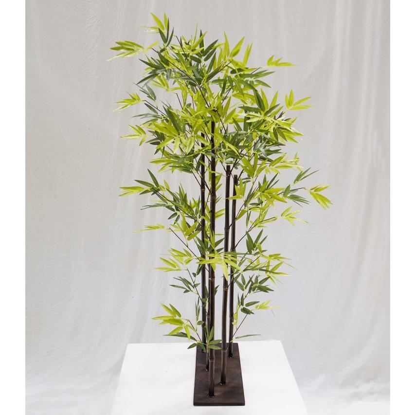 黒竹 竹　バンブー　観葉植物　高さ約210cm 手渡し希望！ 黒竹 3本立て 100cm (造花 人工観葉植物 バンブー 和風 おしゃれ
