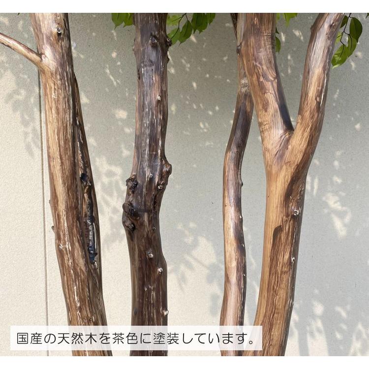 大型 ベンジャミン の木 高さ300cm 3本株立 (造花 フェイクグリーン 