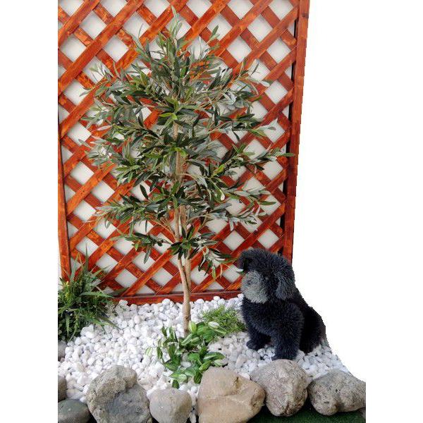 オリーブの木 100cm 造花 人工観葉植物 ガーデニング 造園 庭園 インテリア 洋風 和風 以上節約