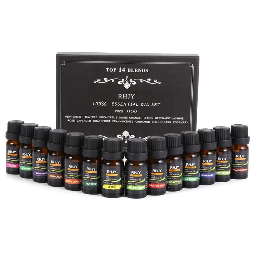 RHJYの贅沢アロマオイル14本セット（各10ml) 送料無料 : Ambrosia