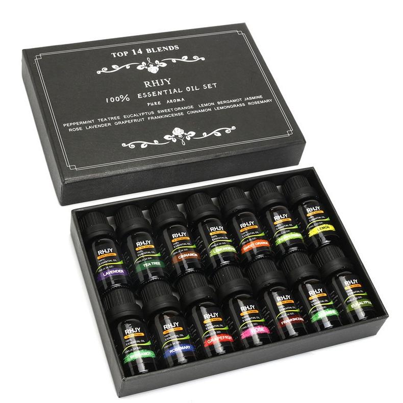 RHJYの贅沢アロマオイル14本セット（各10ml) 送料無料 : Ambrosia