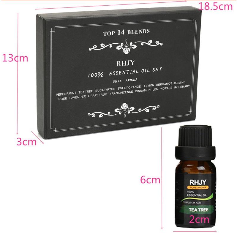 RHJYの贅沢アロマオイル14本セット（各10ml) 送料無料 : Ambrosia