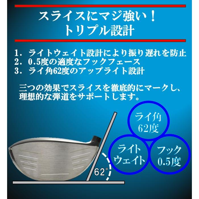 【超・高反発ドライバー】短尺 DECATAN SUPERLIGHT So-kan 素管仕様(デカタン スーパーライト ソカン) ゴルフ クラブ |  | 03