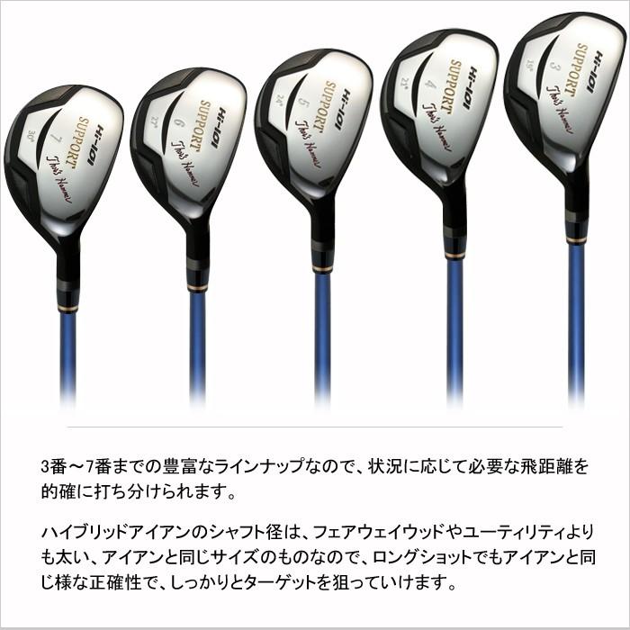 限定 ハイブリッドアイアン Hi-101 SUPPORT Carbon(エイチアイ-101 サポート カーボン)|amcgolf|05