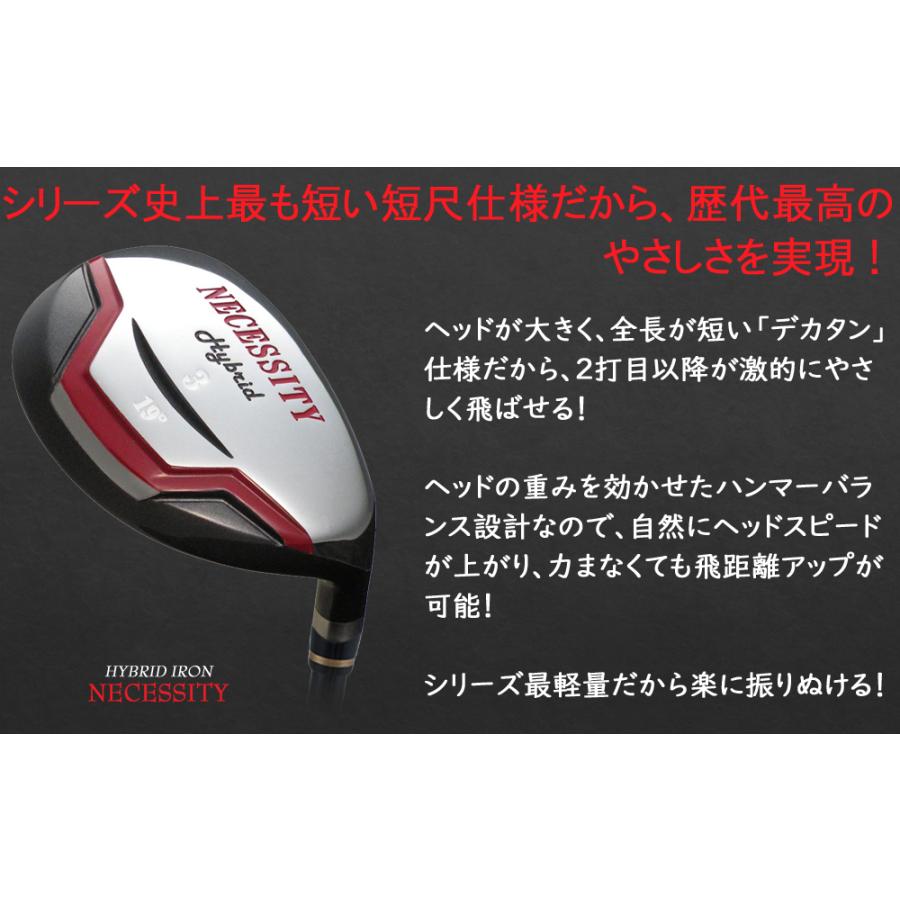限定 ハイブリッドアイアン NECESSITY VITAL CROSS(ネセシティ 限定 ハイブリッドアイアン NECESSITY VITAL CROSS(ネセシティ