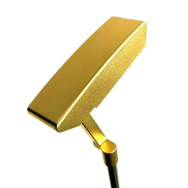 削り出し GOLD PUTTER PING TYPE(ゴールド パター ピンタイプ