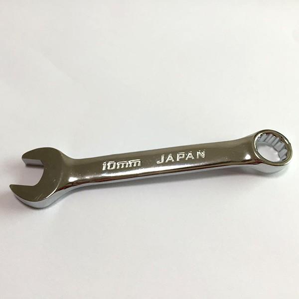 10mm レンチ 2個セット スパナ キーホルダー コンビネーション