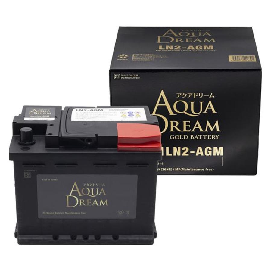 アクアドリーム（AQUA DREAM） LN2 GB-LN2-AGM 輸入車 DIN規格 欧州車