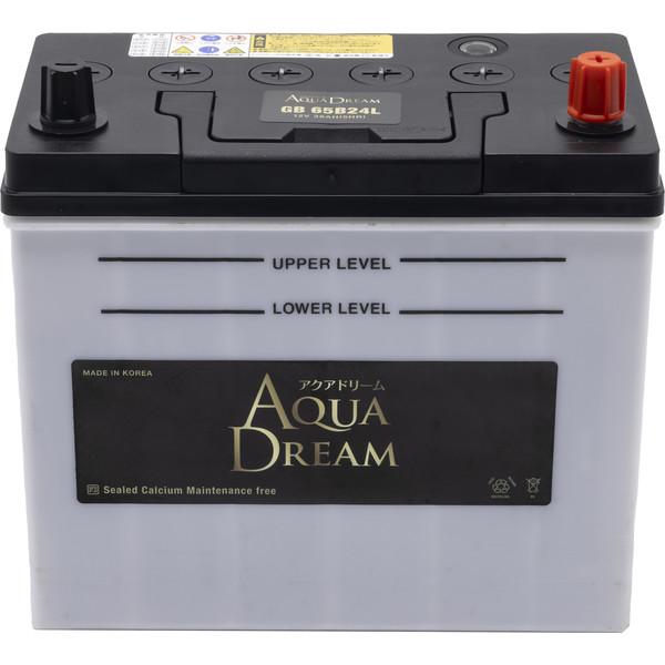 アクアドリーム 充電制御車対応バッテリー　65B24L アクアドリーム（AQUA DREAM） 65B24L GB-65B24L 国産車 充電制御車