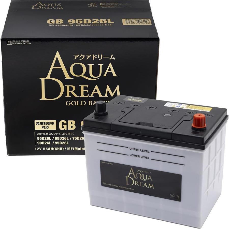 AQUA DREAM GB 95D26L バッテリー アクアドリーム（AQUA DREAM） 95D26L GB-95D26L 国産車 充電制御車