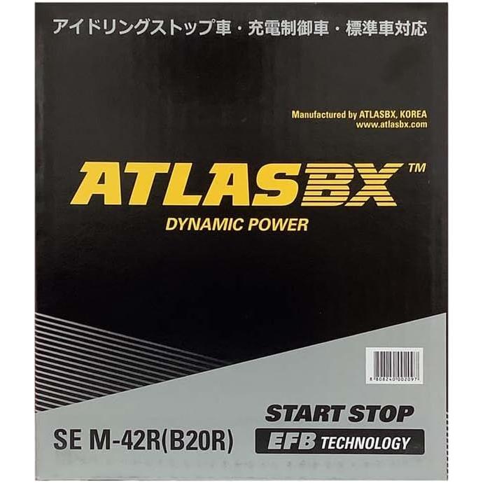 M-42R アトラス アイドリングストップ車用 M42R バッテリー B20R