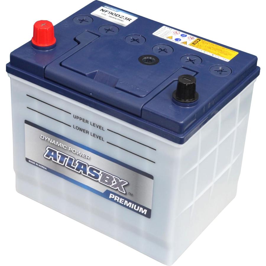 アトラス カーバッテリー ATLASBX PREMIUM NF90D23R 90D23R 自動車 用 バッテリー アトラス プレミアム 充電制御