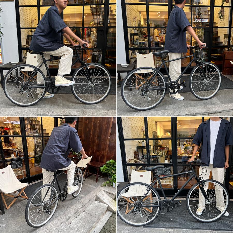 前サスペンション付き 26インチ クロスバイク CR-266SUS 街乗り 通勤