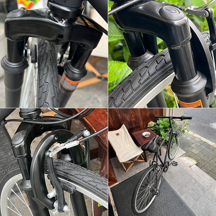 前サスペンション付き 26インチ クロスバイク CR-266SUS 街乗り 通勤