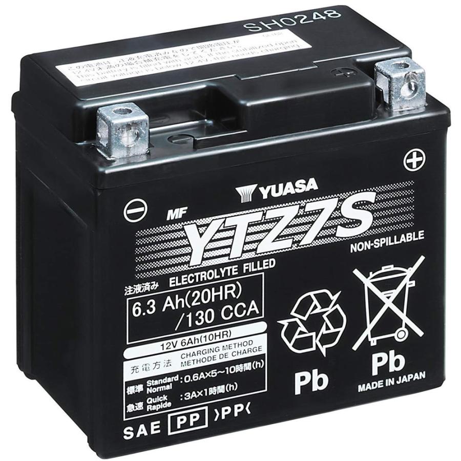 GSユアサ YTZ7S GSユアサ バッテリー YUASA バイク 純正品 爆買