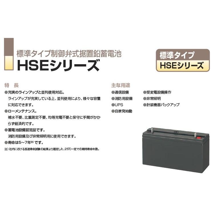 HSE-80-6 エナジーウィズ （ 昭和電工 ） 日本製 産業用バッテリー HSEシリーズ 制御弁式据置鉛蓄電池 通信設備 UPS バックアップ 非常用 発電機 エレベータ｜amcom｜02
