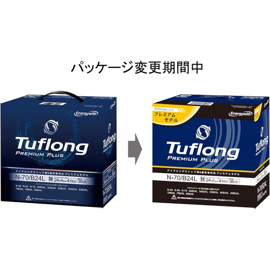 Energywith（エナジーウィズ） N70L 70B24L バッテリー PPBN70LB24L