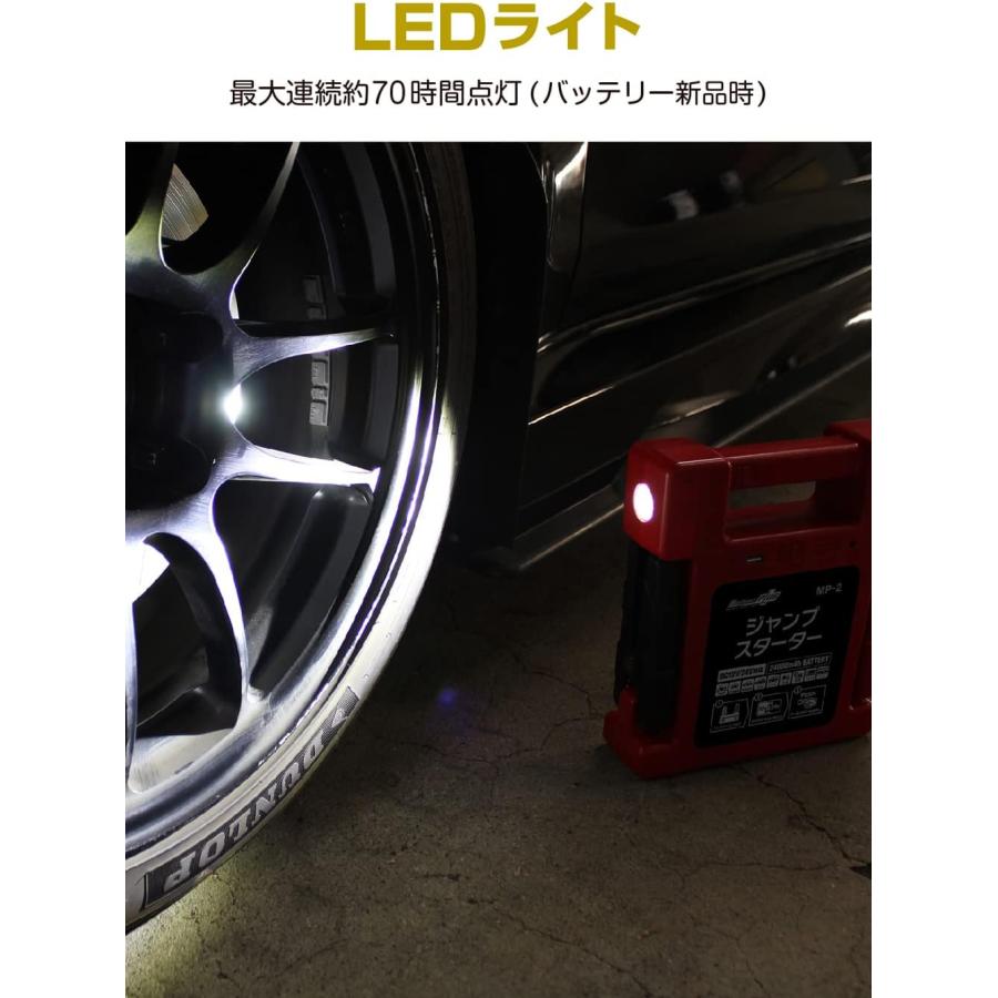 メルテック 大自工業 ジャンプスターター MP-2 12V 24V 車 トラック