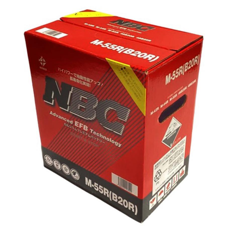 M-55R (B20R) 国産車 用 バッテリー アイドリングストップ車対応 NBC CALCIUM PREMIUM BATTERY｜amcom｜05