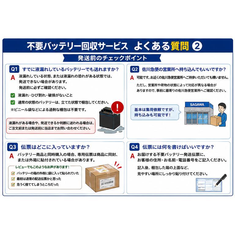 不要バッテリー回収サービス 回収チケット 廃棄バッテリー回収 廃棄