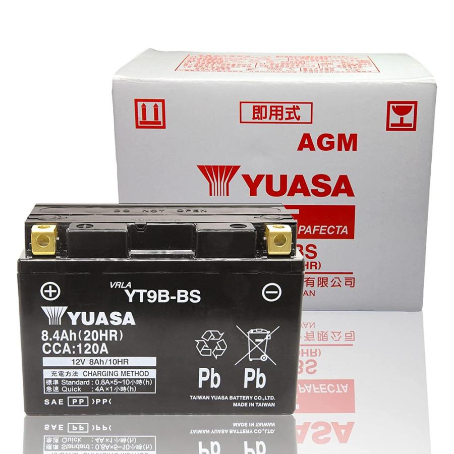 TAIWAN YUASA [台湾ユアサ YT9B-BS TAIWAN YUASA（台湾ユアサ） YT9B-BS グランドマジェスティー XT660