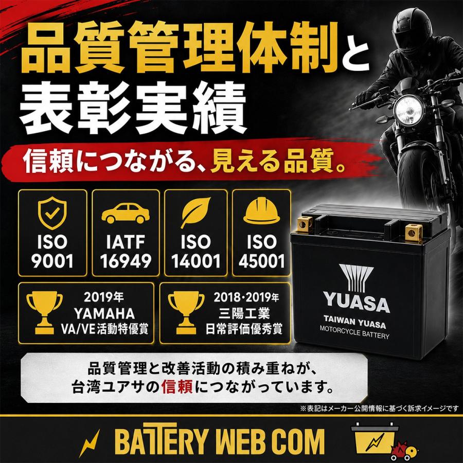 アクセサリー Aki YTX4L-BS 台湾 ユアサ yuasa バイク バッテリー 液入り充電済
