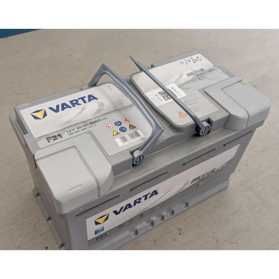 バルタバッテリー VARTA 580-901-080 LN4 20時間率容量 80Ah SILVER DYNAMIC シルバーダイナミック 580901080 欧州車 輸入車用 バッテリー ドイツ製 ヴァルタ｜amcom｜04