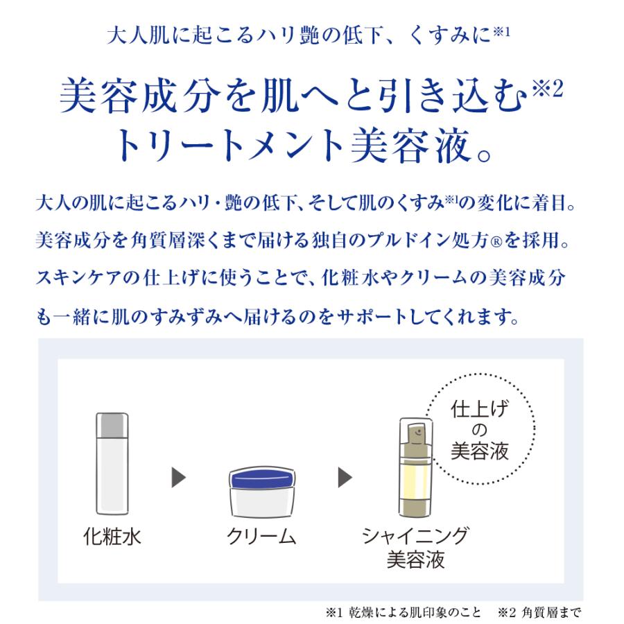 シャイニング美容液 20mL 2個セット（シャイニングトリートメントセラム）[美容液 ドクターズコスメ ミューノアージュ MUNOAGE SKINCARE]_3