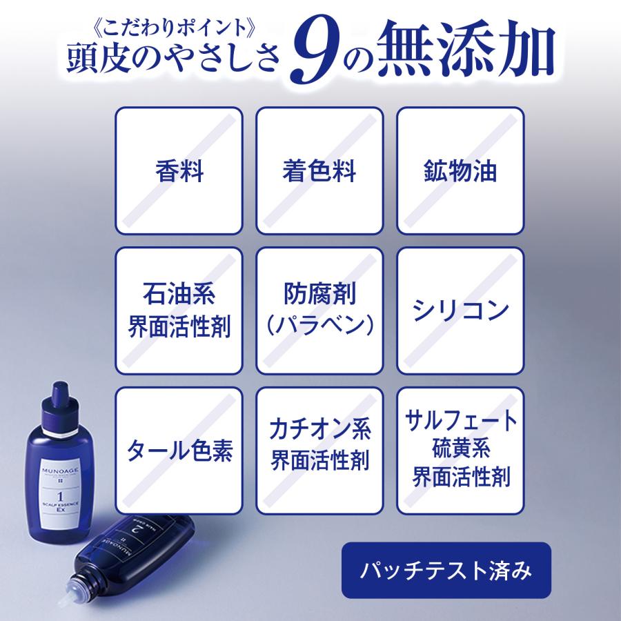 MUNOAGE 育毛剤 女性用 レディース 40代 60代 50代 30代 70代