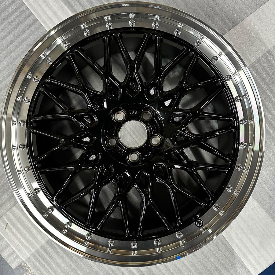 共豊 訳あり AME アルミホイール シュタイナー FTX ブラック 19インチ 
