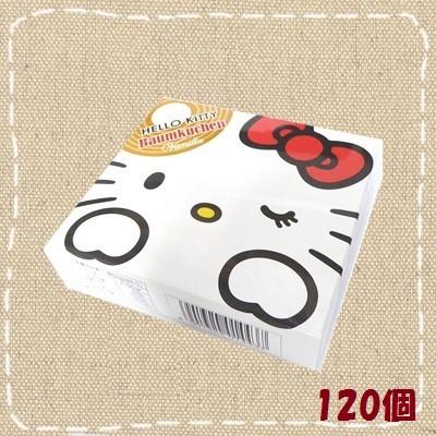 ハローキティ　バームクーヘン　バニラ味　特売120個【金城製菓】代引き不可