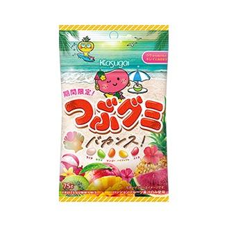 春日井製菓 つぶグミバカンス 75g×6袋