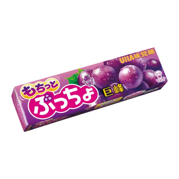 UHA味覚糖ぷっちょオリジナルストラップ非売品のど飴ちゃんセット平成レトロ UHA味覚糖 ぷっちょスティック とろけるグレープ 10本入×5BOX