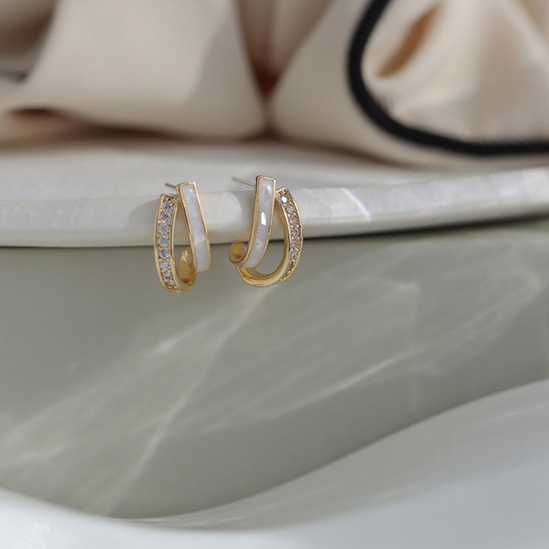 イヤリング 痛くない 40代 50代 ジルコニア ノンホールピアス ピアス見え ゴールド クリップ シリコンカバー 30代 レディース |  | 03