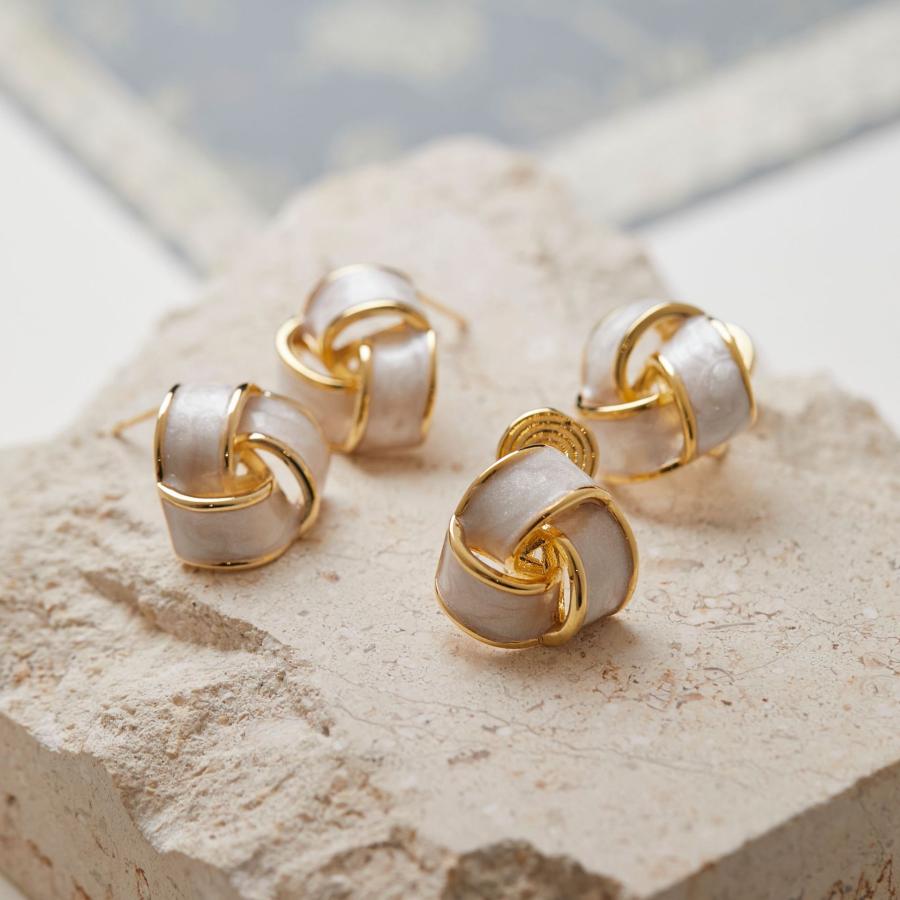 イヤリング 痛くない 40代 50代 ノンホールピアス ピアス見え ゴールド