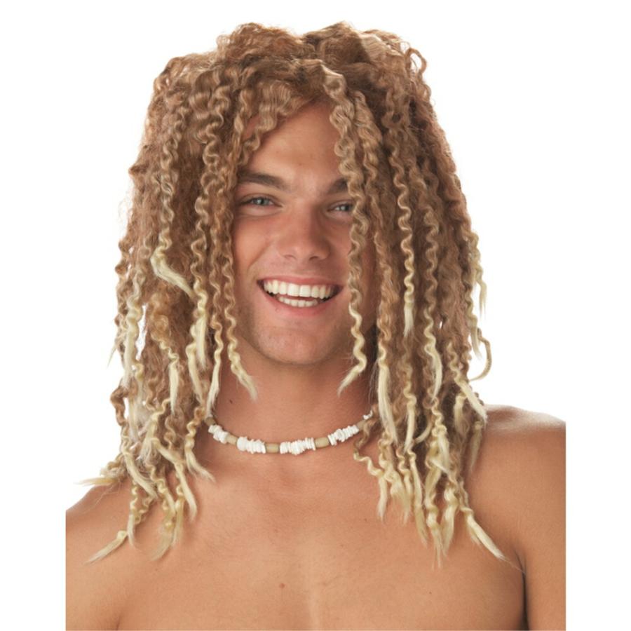 ライトブラウン ブロンド ドレッド ウィッグ かつら ビーチボーイ ハロウィン ウィッグ Hw16 Mk05 C アメリカンコスチュームyahoo 店 通販 Yahoo ショッピング