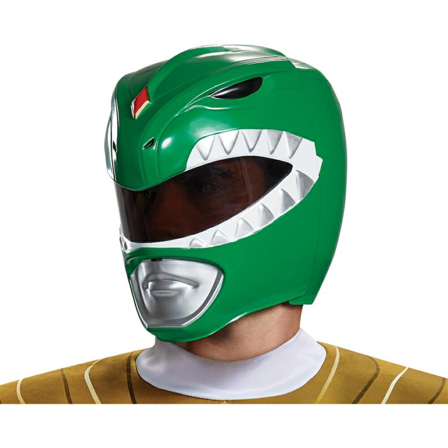 パワーレンジャー マスク グリーン 戦隊ヒーロー 大人用 コスプレ
