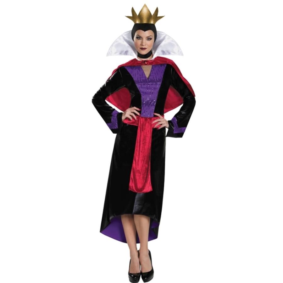 王妃 白雪姫 ディズニー 魔女 衣装 コスチューム 4 6 大人女性用 Evil Queen Deluxe コスプレ 全商品オープニング価格